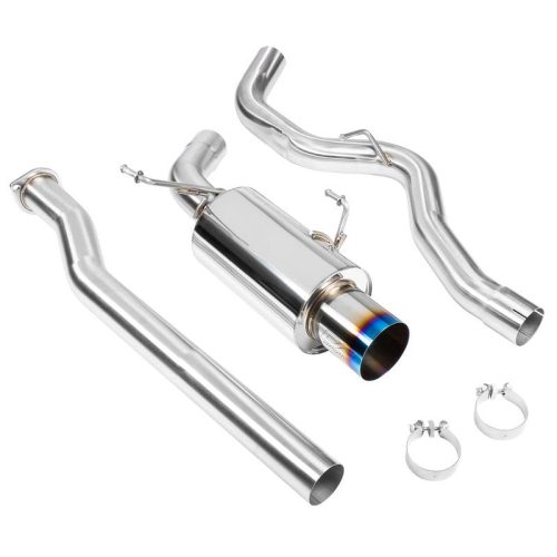 DC Sports Exhaust Burnt DC Sports Catback Single Canister Exhaust (15-21 Subaru WRX/STI)