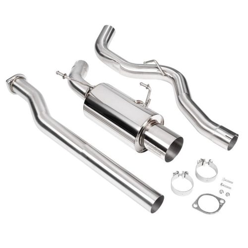 DC Sports Exhaust Polished DC Sports Catback Single Canister Exhaust (15-21 Subaru WRX/STI)